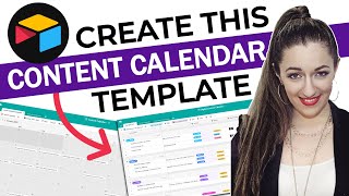 How to Create a Content Calendar in Airtable 📅 Step by Step Tutorial [upl. by Groot453]