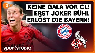 FC Bayern München – 1 FC Köln  FrauenBundesliga 5 Spieltag Saison 202425  sportstudio [upl. by Toolis16]