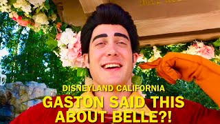 What Did Gaston Say Now Interviewing and Walking With Him Through Disneyland—2023 disney [upl. by Dloreh167]