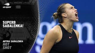 Brilliant Shot Making From Aryna Sabalenka  2024 US Open [upl. by Adelind]