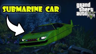 How to get Submarine Car in GTA 5 Offline  Transform Stromberg into Submarine  GTA V [upl. by Casanova]