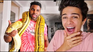 SURPRISING JASON DERULO WITH HIS BIGGEST FEAR [upl. by Ahsatam]