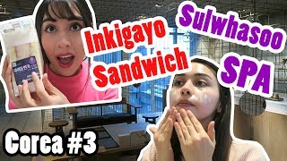 SANDWICH DE INKIGAYO  FACIAL en un SPA coreano 💆‍♀ VLOG COREA 3  Juli [upl. by Yzzo643]