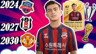 MEMAINKAN KARIR PRATAMA ARHAN DARI USIA 21 TAHUN DI LIGA KOREA SELATAN MENUJU KE LIGA EROPA [upl. by Kylila]