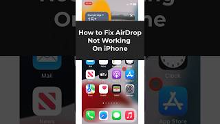 How to Fix AirDrop Not Working On iPhone [upl. by Desimone]