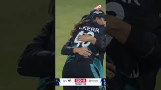 New Zealand punches their ticket to the finals 🤩 WIvNZ T20WorldCup WhateverItTakes [upl. by Maidy691]