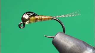 SULFUR PERDIGON  FLY TYING TUTORIAL [upl. by Emiaj]