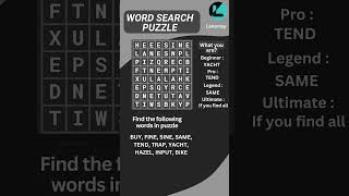 Ultimate Word Search Puzzle Challenge Can You Find All the Words [upl. by Kotick710]