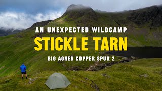 An unexpected wildcamp at Stickle Tarn [upl. by Ahsienyt]