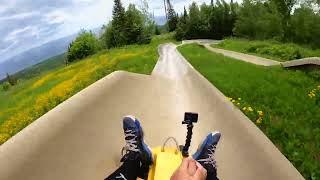 Lutsen Mountain Alpine Slide [upl. by Hurd918]