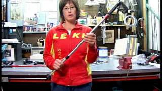 Stop Max Mark  How To Take Your LEKI Poles Apart To Clean Them [upl. by Olnee30]