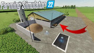 TUTO MODDING FARMING SIMULATOR 22  Mettre un PLACEABLE Bâtiment usine sur une MAP 🏗️🏭 [upl. by Anerol626]