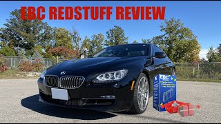 EBC RedStuff Brake Pads Review for Daily Driving [upl. by Artus]