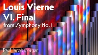 VIERNE Final Symphony No 1 excerpt  Paul Jacobs at St Michaels Abbey Silverado CA [upl. by Toomin]