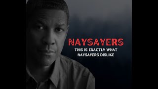 Naysayers  How to Overcome Doubters and Negative Opinions motivationalspeech shorts motivation [upl. by Ynner]