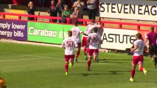 HIGHLIGHTS Stevenage FC v Newport County AFC [upl. by Daugherty]