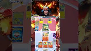 Un Deck Feu Très Agressif sur Pokémon TCG Pocket  pokemon pokémon gaming pokemontcg [upl. by Inalial949]