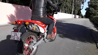 Honda CRF 250L 201718 FMF Q4 POWER CORE EXHAUST SOUND [upl. by Aurelia904]