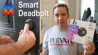 GeekTale Smart Deadbolt Setup Demo and Installation  Morgan Madness [upl. by Eli]