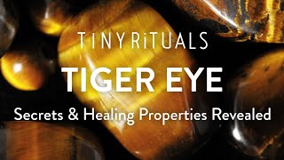 Tiger Eye Meaning  Healing Properties amp Secrets Revealed 👀 [upl. by Egreog]