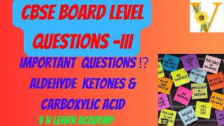 mostimportantquestions with solutions  aldolketolformarion  ozonalysis  class 12  NCERT [upl. by Ahcrop]