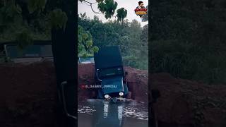 Jeep Drinks Water  Kerala Modified Jeeps [upl. by Aidam]