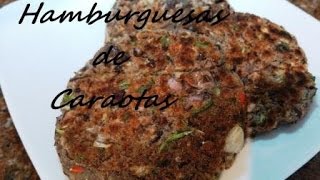 Hamburguesas de Caraotas o Frijoles Negros [upl. by Otsuaf]