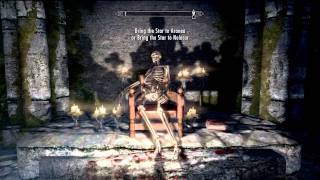 Skyrim The Black Star  Azuras Star Walkthrough  Oblivion Walker  Daedric Artifact  4 [upl. by Ydisahc]