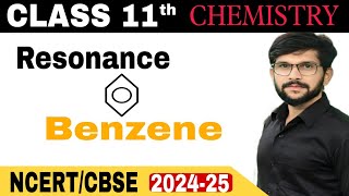 Chemistry  Resonance  Resonance in Banznene  Class 11  NCERT CBSE [upl. by Assennej]