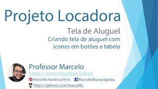 Aula 32 Projeto Locadora  Criando a tela de aluguel [upl. by Victoria]