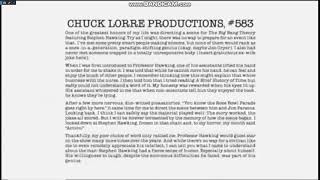 Chuck Lorre Productions 583Warner Bros Television 2018 [upl. by Linson117]