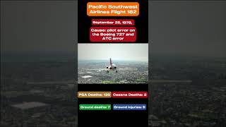 Pacific ￼Southwest Airlines Flight 182727 boeing cessna planecrash [upl. by Annayar]