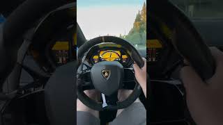 Lamborghini Aventador SV launch Pov shorts [upl. by Leschen368]