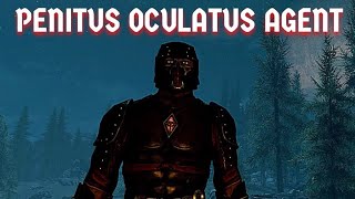 Destroy The Dark Brotherhood  Skyrim  Penitus Oculatus Agent Gameplay [upl. by Nelia]