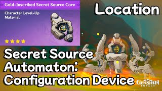 Where is quotSecret Source Automaton Configuration Devicequot [upl. by Esialb71]