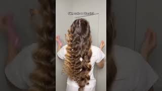 Ses cheveux 🥰repost hairstyle hair aesthetic subscribe abonnez vous [upl. by Anirroc4]