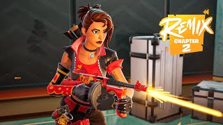 Dynamo TNTina  Fortnite Gamplay  New in Chapter 2 Remix Battle Pass [upl. by Funch]