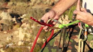 The Sterling Rope ATS Belay Device Used in Descent Mode Part 2 [upl. by Ahsenad]