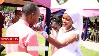 INOORO FM PRESENTER NGANGA WA NJOROGE GET MARRIED TO A FELLOW JOURNALIST IN A COLORFUL WEDDING [upl. by Ecaj332]