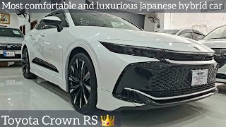 Toyota Crown RS Advance 2024 Detail Review  Specs amp Price [upl. by Ed502]