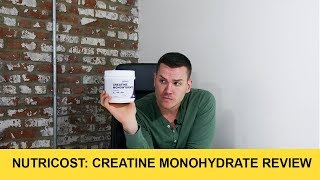 Nutricost Creatine Monohydrate Review [upl. by Spada]