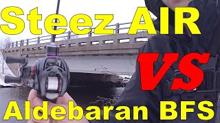 Daiwa Steez AIR vs Aldebaran BFS ENGLISH [upl. by Barimah]