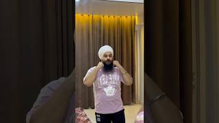 Gol dastar tutorial❤️ delhi punjab sikh turban ytshorts ytshortsindia [upl. by Bethina]