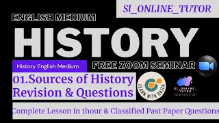 History English MediumLesson 01Gr10Revision amp Classified Past Paper QuestionsFree Zoom Seminar [upl. by Eduardo]