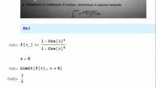 MATHEMATICA  ESERCIZI PROVA DESAME [upl. by Naujled932]