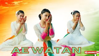 Ae Watan  Razzi  Sunidhi Chauhan  Independence day  Dance cover  Alia bhatt  Dance cover [upl. by Aligna113]