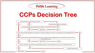 CCPs Decision Tree  HACCP Decision Tree [upl. by Gussi]