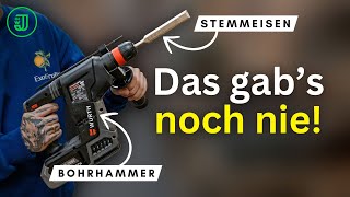 Der TRICK mit dem BOHRHAMMER den jeder HEIMWERKER kennen sollte 😲  Jonas Winkler [upl. by Haym]