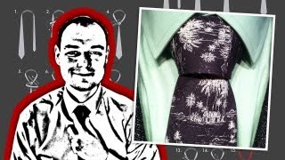 How to Tie a Necktie Full Windsor Knot [upl. by Mauchi235]