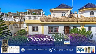 SemiDetached Villa For Sale In Ciudad Quesada With Private Courtyard amp Communal Pool  QRS 9624 [upl. by Griselda]